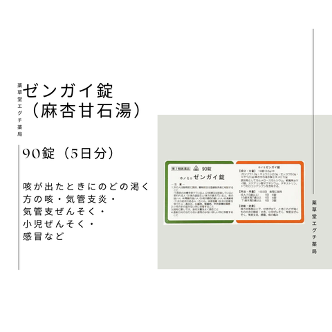 ホノミゼンガイ錠